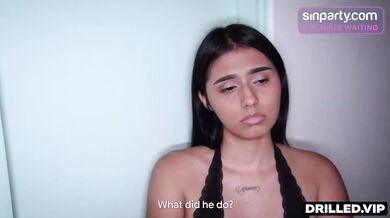She Caught Her BF Cheating Then Came Hard For His Best Friend Rough hardcore POV teen latina