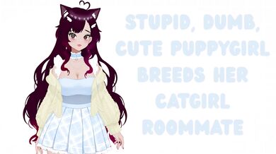 Catgirl bred raw by dumb puppygirl sloppy messy gushing creampie