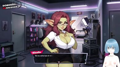 Alicia the vtuber destoryed by hentai gameplay