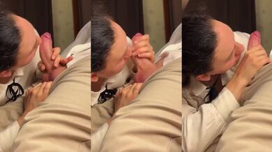 Under the table in class deep throat sloppy blowjob public college students