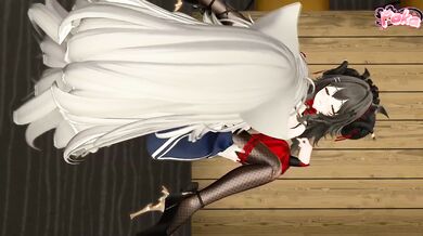My friend couldn't resist after seeing my futa body in vrchat