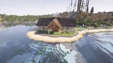 Building a cozy Minecraft world in 10 minutes