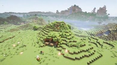 Building a cozy Minecraft world in 10 minutes