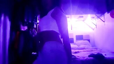 No one sees me cumming in this sensual latina solo dance