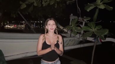 Blonde college slut begs to get cum stuffed deep in her gaping ass