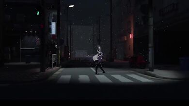 Elf VTuber stripped danced naked while leaking cum drips hentai MMD
