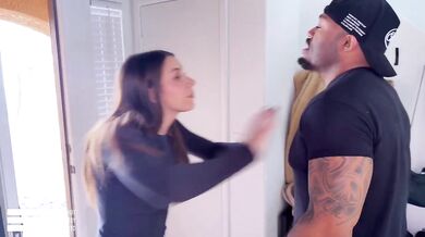 Toxic Ex's Footjob Destroyed Her BBC Hungry Cunt