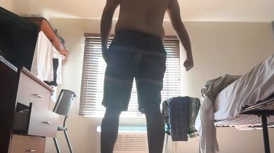 Distracted Workout ruined her tight little pussy
