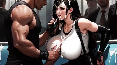 Strangers Fuck Tifa Lockhart On The Midgar Train