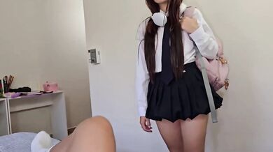 Why are you stealing my panties stepbrother rough doggystyle face sitting big natural tits