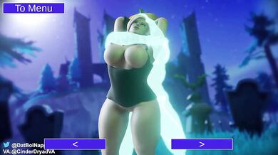 Fortnite Ruby deepthroat in onesie cumshot creampie gamers get wrecked