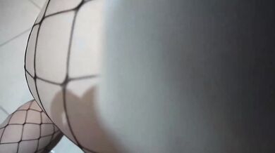 Slut dressed as a bunny gets brutally fucked on the floor