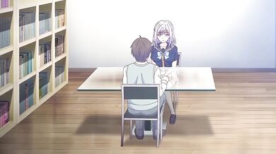 Fake anime smile gets a footjob destroyed by cosplay