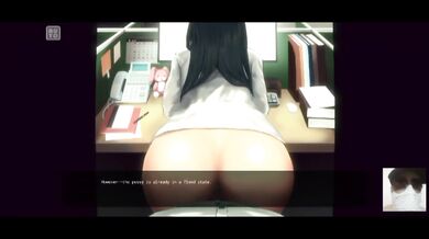 Office secretary ignores me then takes rough creampies while bent over her desk