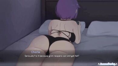 The Grim Reaper who reaped my Heart Gamer Girlfriend Blowjob Creampie Cumshot