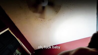 Talking dirty fucked deep and hard from behind thick cock gushing pussy milf amateur