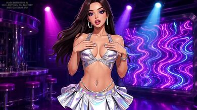 Happy Anniversary One ripe super model stripped solo teasing