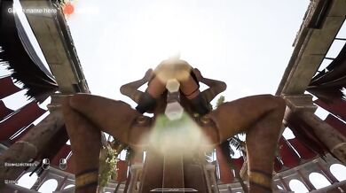 Ancient Ritual Unleashes Girl's Squirt Fountain Hentai Fantasy