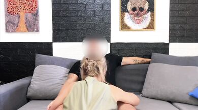 Brit MILF borrows cock cowgirl rides to screaming orgasm load