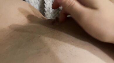 Hot blonde gets destroyed fingering her tight pussy with a vibrator