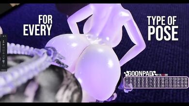 Second Life Goonpad: Rough deepthroat facefuck with a big ass pounding hard