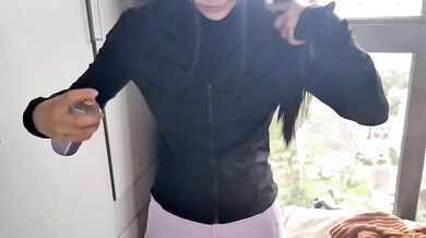 Practice Spanish with my gym day Exclusive HD Porn