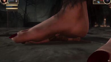 Goddess of Trampling Amazonian Ice Witch Facesits Boob Smothers HD
