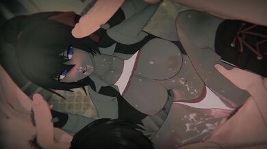 Gaping Creampie 3D POV DP destroys Milf Step Sis in 4K Limbus Hentai