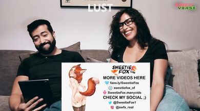Sweety Fox Gets Rated Like A Movie She Can’t Handle Cumshot Reaction Review