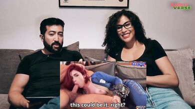 Sweety Fox Gets Rated Like A Movie She Can’t Handle Cumshot Reaction Review
