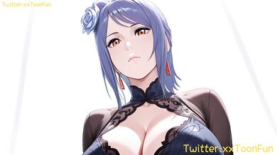 Konan destroyed by Naruto hentai animation raw blowjob tits job cumshot