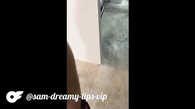 Parking lot blowjobs destroyed by big natural tits