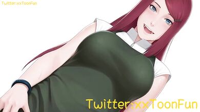 Kushina Uzumaki ruined rough white hentai blowjob by ToonFun