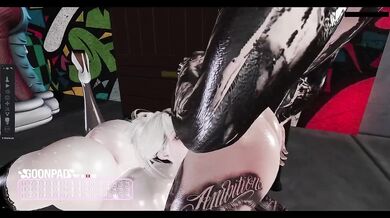 Second Life Gushes Wet Pussy Under Hard Pounding Doggy Missionary