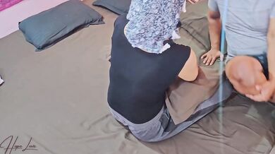Horny boss fucks secretary in hot amateur creampie