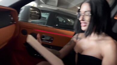 Latina office slut gets throat fucked by her boss rough big booty backshots