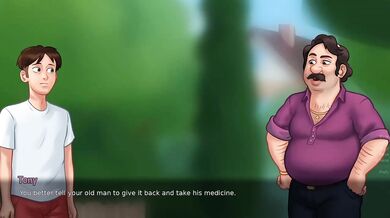 Summertime Saga 20 raw big tits hentai cartoon stepmom stepsis visual novel