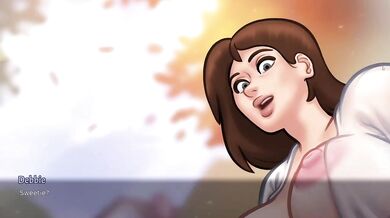 Summertime Saga Part 17 hentai cartoon orgy with new big tits stepmom