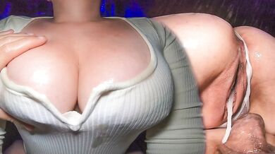 Creampied my BIG BOOBED neighbor milf