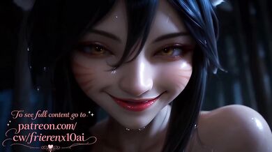 19-year-old anime waifu face fucked hard gushing perfect body deep throat gagging sloppy hentai
