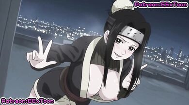 Naruto anime haku rough blowjob big tits cumshot hentai