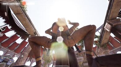 Lara gets destroyed by ancient guardian's cum soaked cock