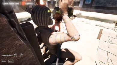 Lara’s First Ride With the Ancient Guardian stockings wet with oiled up reality