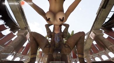 Shy Blonde Gets Her Anal Destroyed By A Big Dick In 3D Ruins