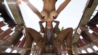 Shy Blonde Gets Her Anal Destroyed By A Big Dick In 3D Ruins