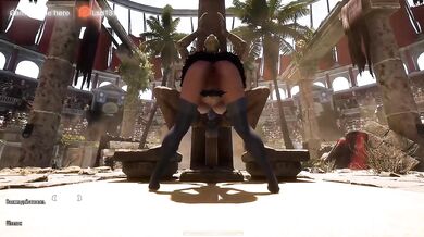 Shy Blonde Gets Her Anal Destroyed By A Big Dick In 3D Ruins