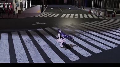 Elf VTuber gets destroyed in hot Kpop anime cosplay Hentai MMD