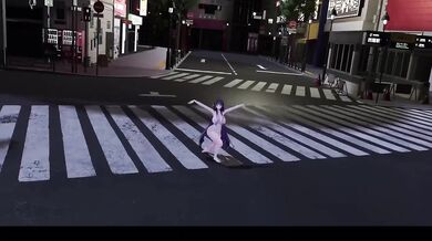 Elf VTuber gets destroyed in hot Kpop anime cosplay Hentai MMD