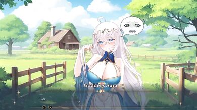 Goddess gives divine blow job in erotic card battler game Hentai