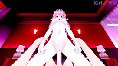 Babuchi Yamu and Heppoko Babutaro Rough Fuck at Love Hotel POV